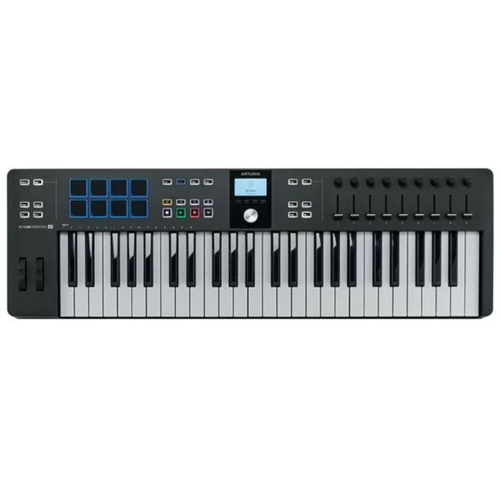 MIDI клавиатуры / MIDI контроллеры Arturia KeyLab Essential 49 mk3 Black