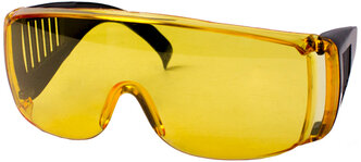 Очки защитные CHAMPION с дужками желтые для воздуходувки электрической CHAMPION EB-1000