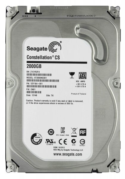 Жесткий диск Seagate ST2000NC001 2Tb SATAIII 3,5" HDD