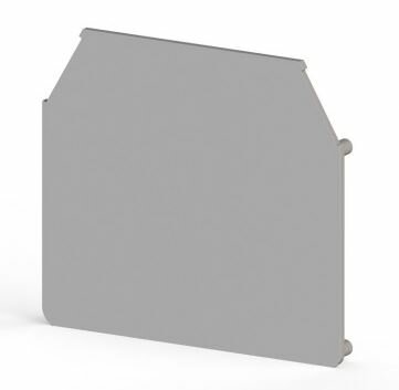 фото KLEMSAN 450250 Концевой сегмент на клеммники AVK 25RD, (серый); NPP 25RD