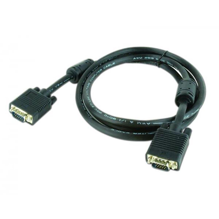 Аксессуар Gembird Cablexpert Premium VGA 15M/15M 1.8m Black CC-PPVGA-6B