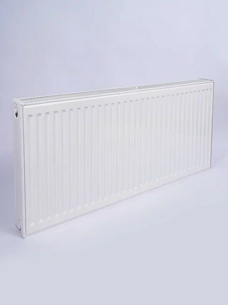 Радиатор отопления стальной, панельный Лемакс (боковое) с21х500х400 белый - фотография № 2