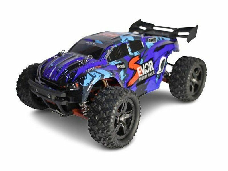 Радиоуправляемая трагги Remo Hobby S EVO-R UPGRADE V2.0 (красный) 4WD 2.4G 1/16 RTR - RH1661UPGV2-RED