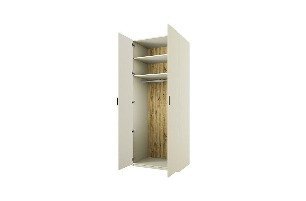 Шкаф Мебельная компания "МиФ" MODERN, двухстворчатый распашной, без зеркала MODERN, 90 x 230 x 60 см - фотография № 4