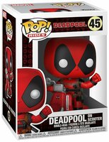 Фигурка Funko POP! Marvel: Deadpool - Дэдпул на скутере 30969, 9.5 см