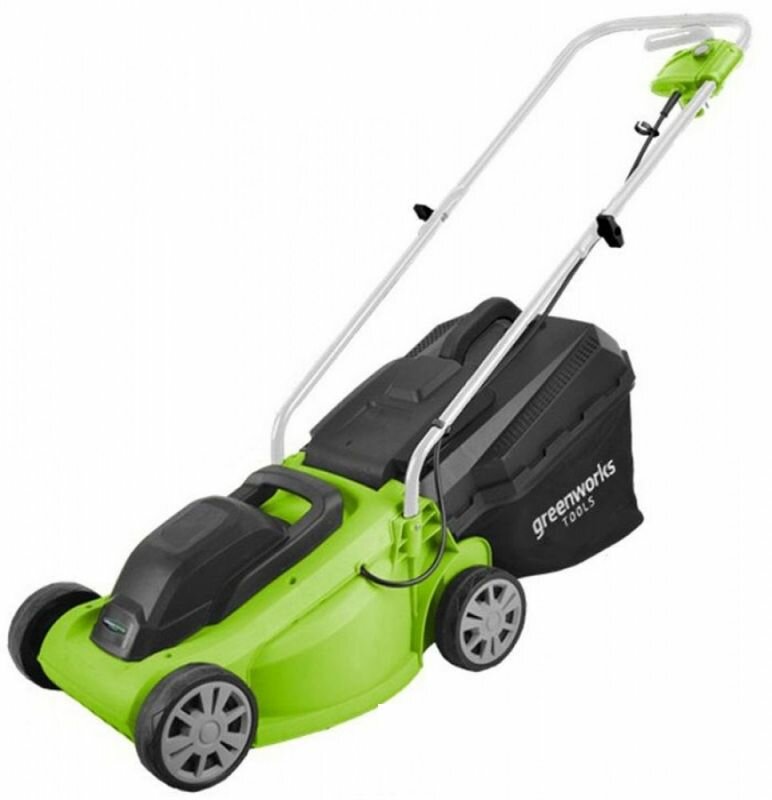 GREENWORKS Газонокосилка роторная Greenworks GLM1232 (2502207) 1200Вт