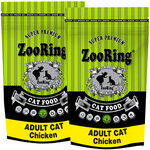 ZOORING ADULT CAT CHICKEN для взрослых кошек с цыплёнком (1,5 + 1,5 кг) - изображение