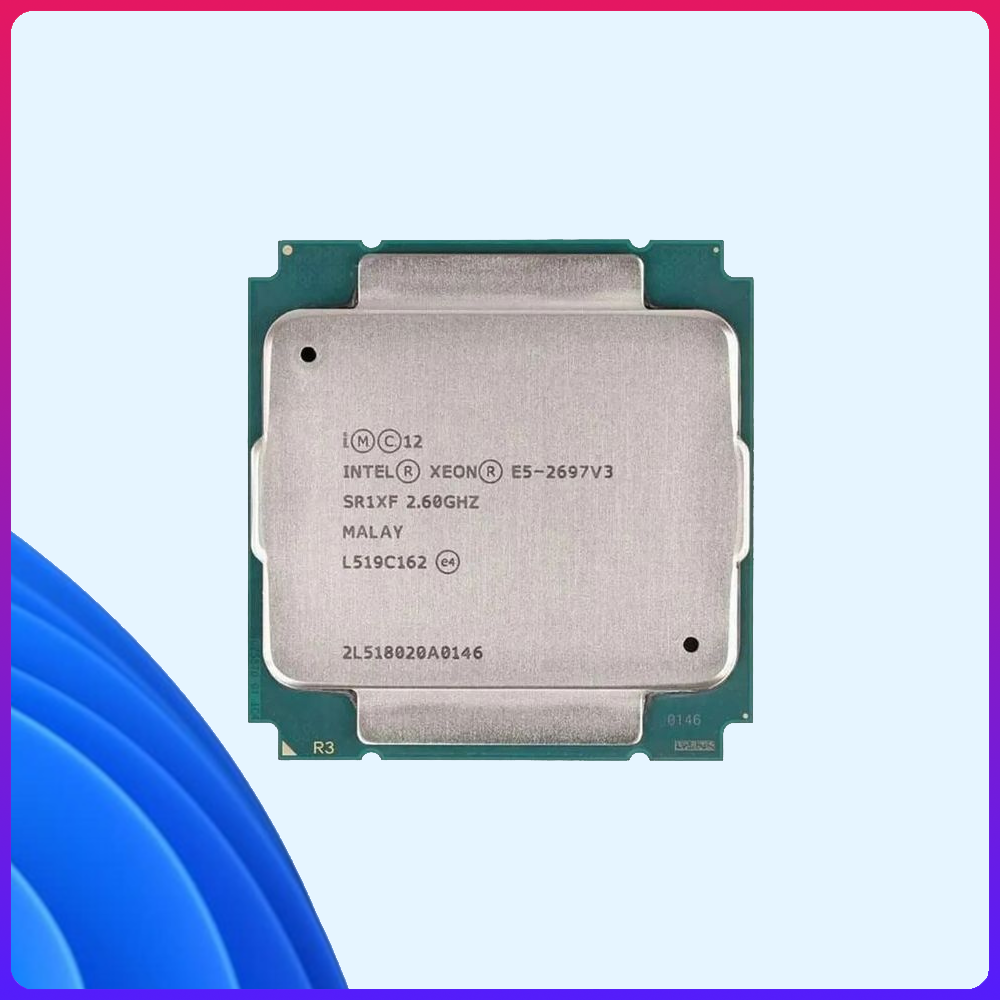 S2011-3 Intel Xeon E5-2697 v3 26-36GHz 14 ядер 28 потоков 35mb TDP 145W FSB 2133MHz