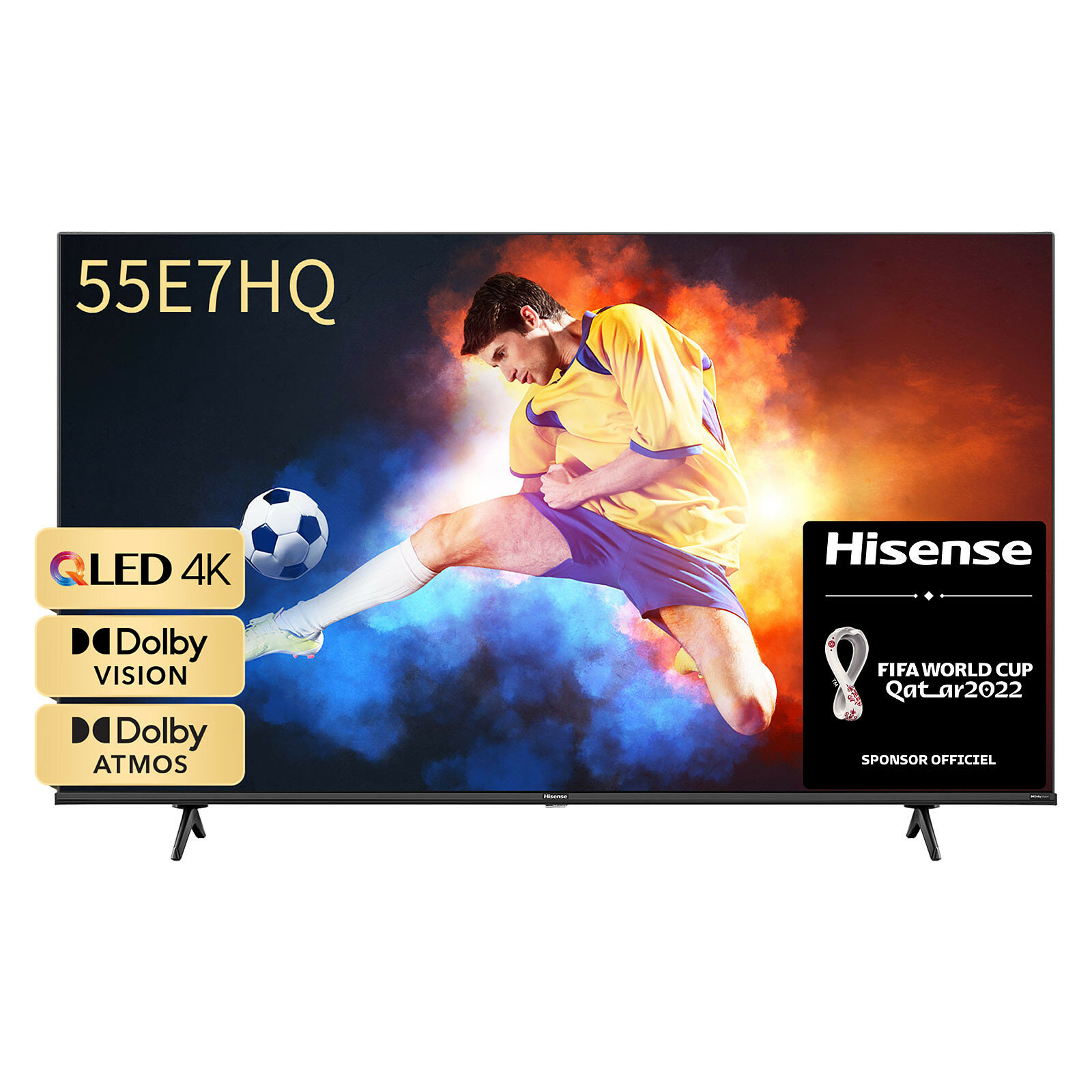 Телевизор HISENSE 55E7HQ QLED 4K Smart