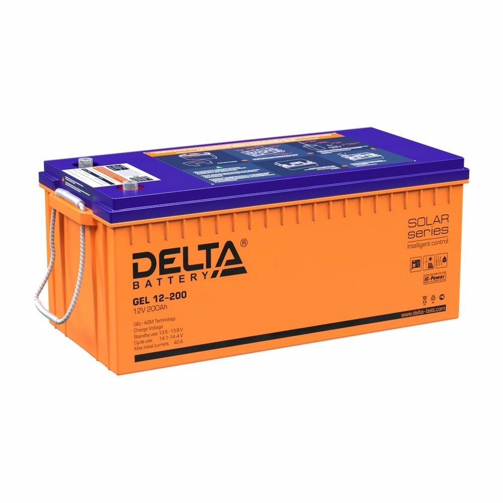 DELTA Батарея DELTA Аккумуляторная батарея Delta GEL 12-200 GEL 12-200