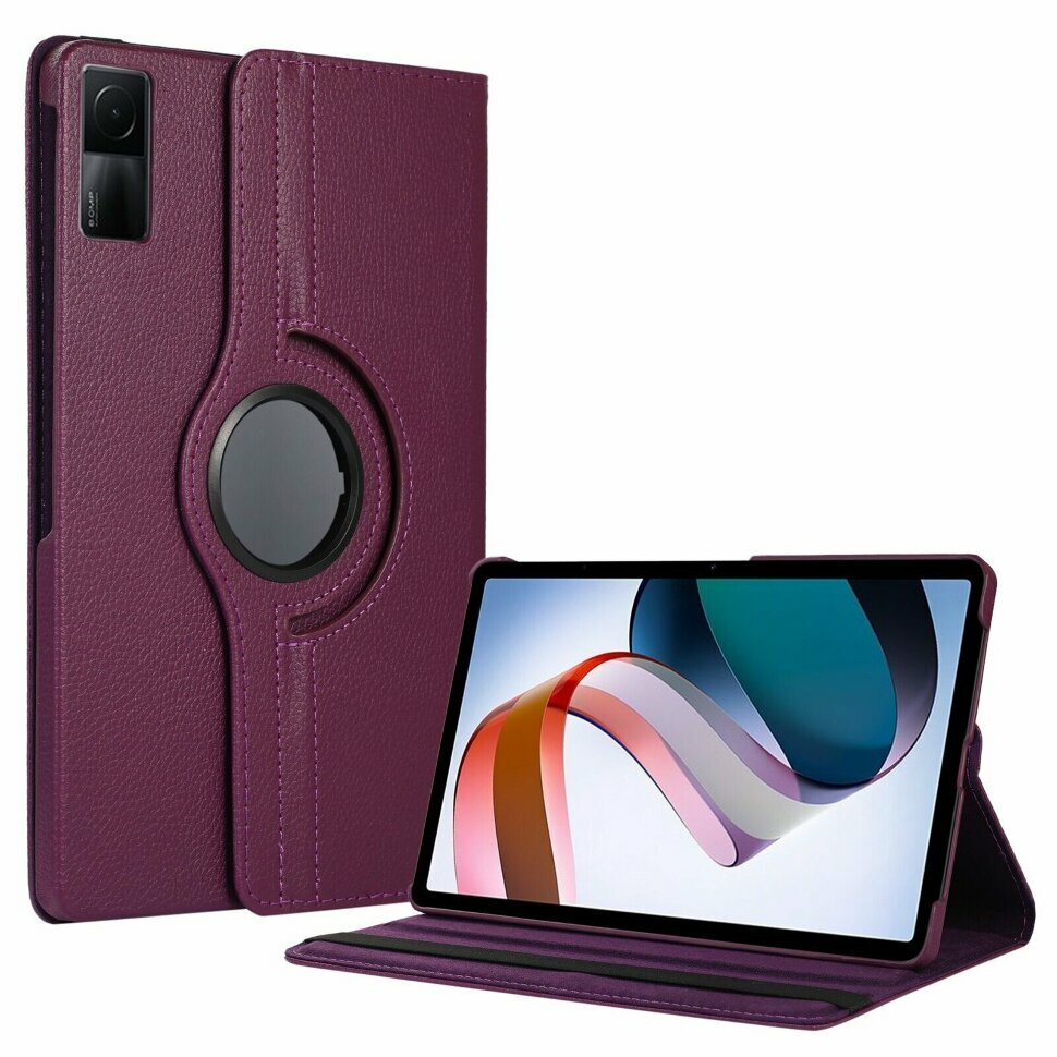 фото Поворотный чехол для Xiaomi Redmi Pad, 10,61 дюйма (фиолетовый)