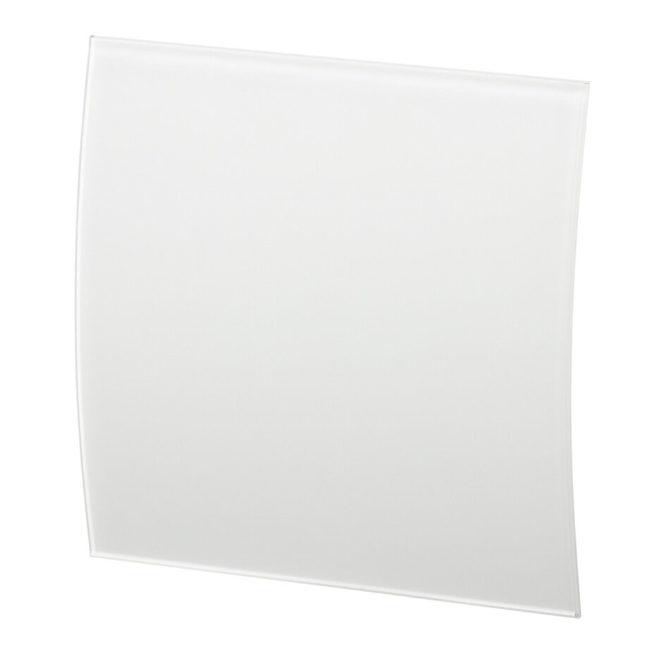 Панель декоративная для вентилятора PEG100 белое матовое стекло