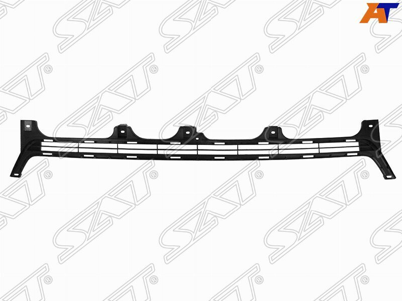 Решетка переднего бампера для Тойота Ленд Крузер Прадо 150 рестайлинг 2013-2017 год выпуска (Toyota Land Cruiser Prado 150 рестайлинг) SAT ST-TY.