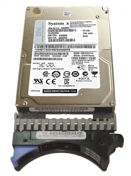   IBM 43X0855 73Gb 15000 SAS 2,5" HDD