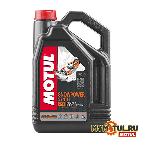 MOTUL SnowPower Synth 2T 4л