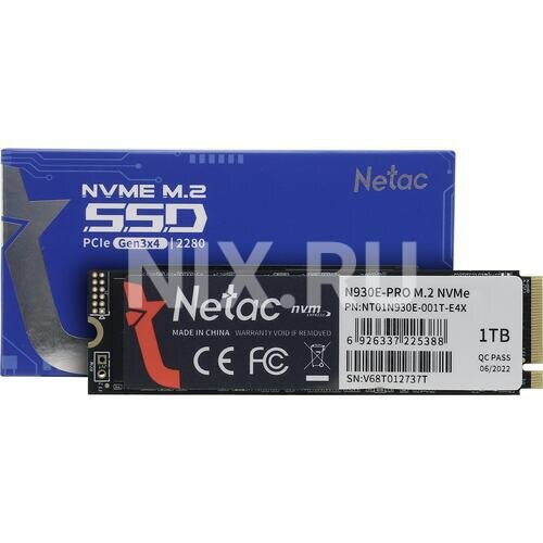 Твердотельный накопитель Netac N930E PRO 1 ТБ M.2 NT01N930E-001T-E4X