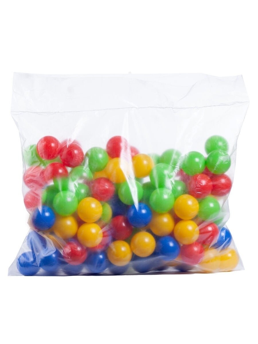 Набор шариков для сухого бассейна 5 см пластиковые 100 штук - фотография № 2