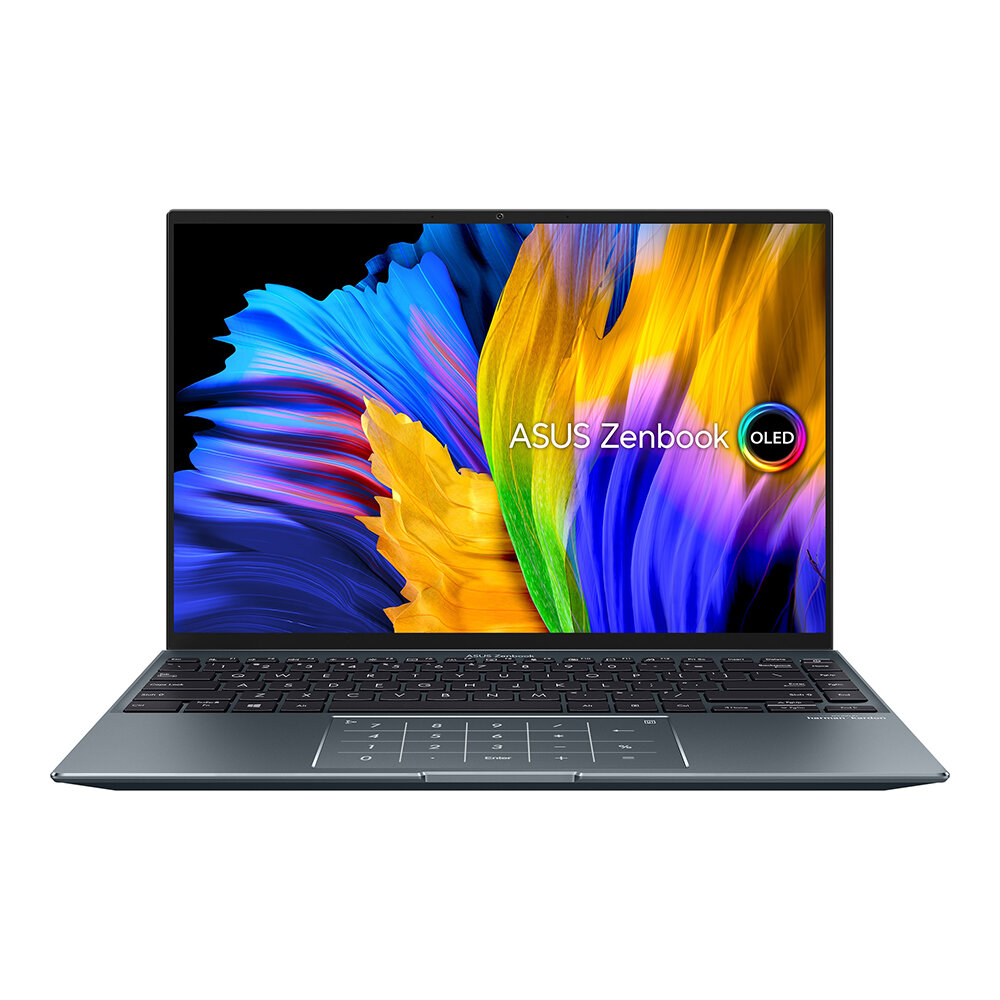 Ноутбук ASUS ZenBook 14X OLED UX5401EA-KN159W, 14" (2880x1800) OLED 90Гц/Intel Core i5-1135G7/16ГБ LPDDR4X/512ГБ SSD/Iris Xe Graphics/Windows 11 Home, серый [90NB0UQ1-M005T0]