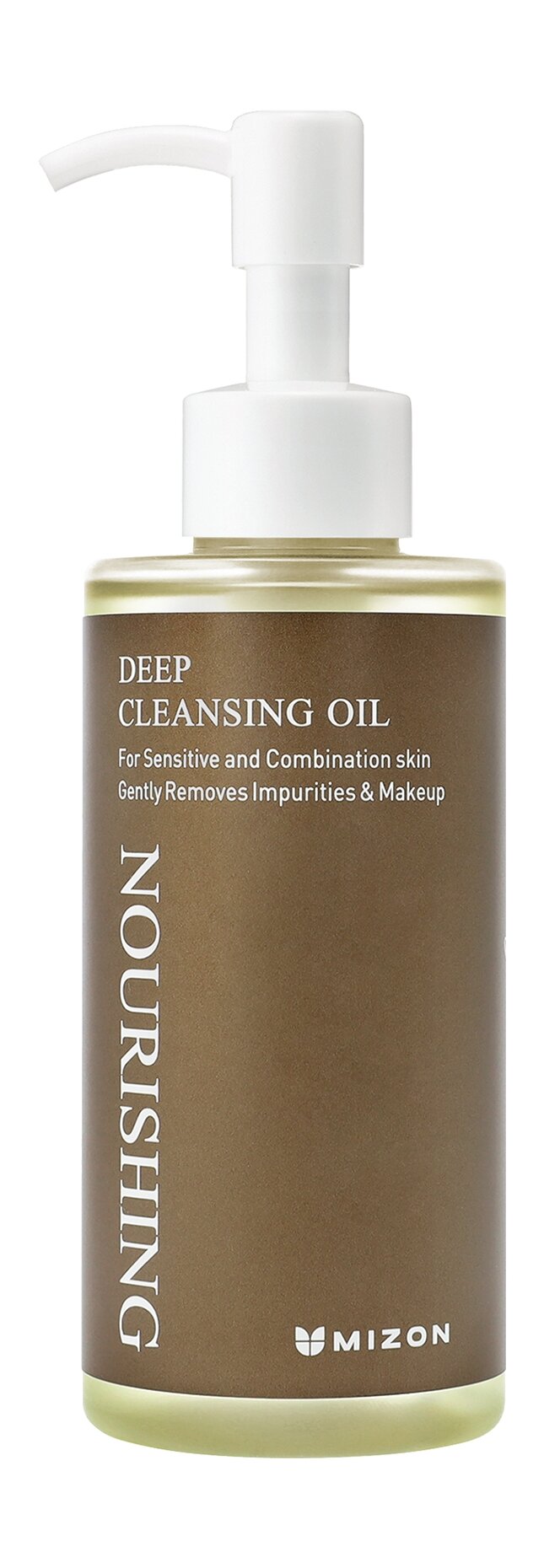 фото Гидрофильное масло для чувствительной и комбинированной кожи лица Mizon Nourishing Deep Cleansing Oil