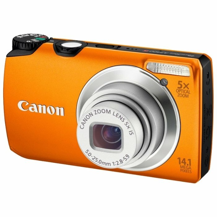 Компактный фотоаппарат Canon PowerShot A3200 IS orange
