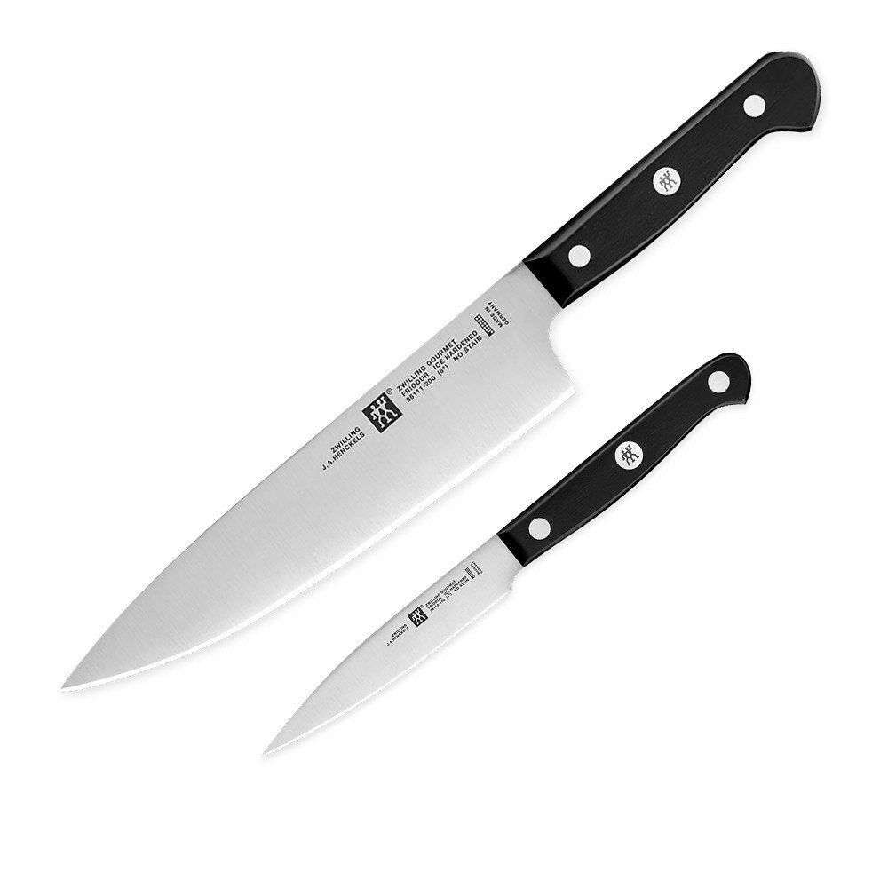 Набор из 2 кухонных ножей Gourmet, нержавеющая сталь, Zwilling J.A. Henckels, Германия, 36130-005