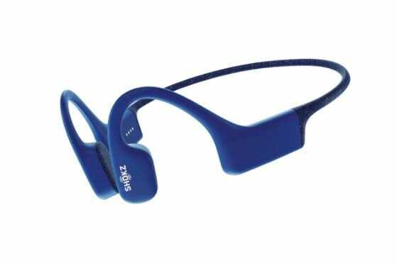 Наушники MP3-плеер Shokz OpenSwim с костной проводимостью синие (S700BL)