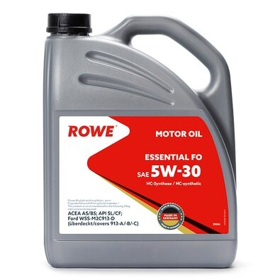 Синтетическое моторное масло ROWE ESSENTIAL SAE 5W-30 FO, 4 л4 шт