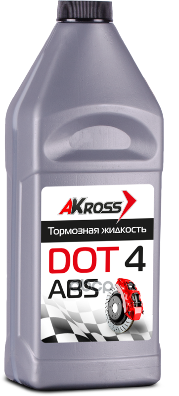 Тормозная Жидкость Dot-4 (Серебро) 910Г AKross арт. AKS0004DOT