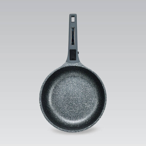 фото Сковорода Maestro литой алюминий, покрытие Marble, индукционное дно, съемная ручка. MR-1208-22