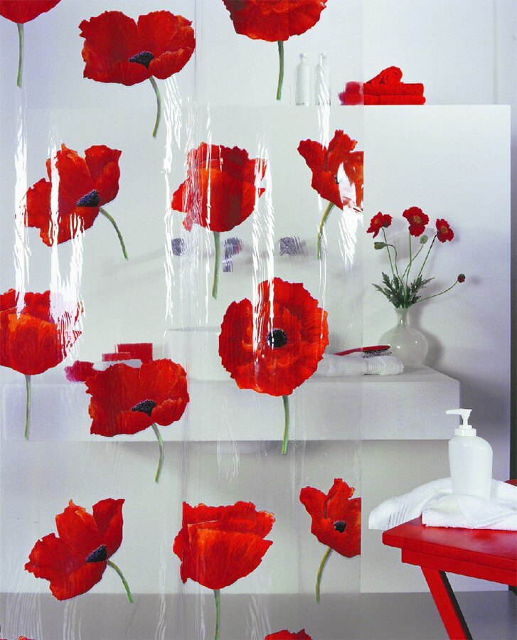 Штора для ванной комнаты Spirella POPPY 1042344 - фото №2