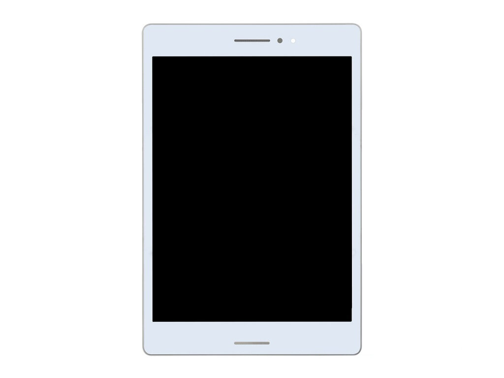 Дисплей (экран) в сборе с тачскрином для Asus Zenpad S 8.0 (Z580CA) с рамкой белый / 2048x1536 (QXGA)
