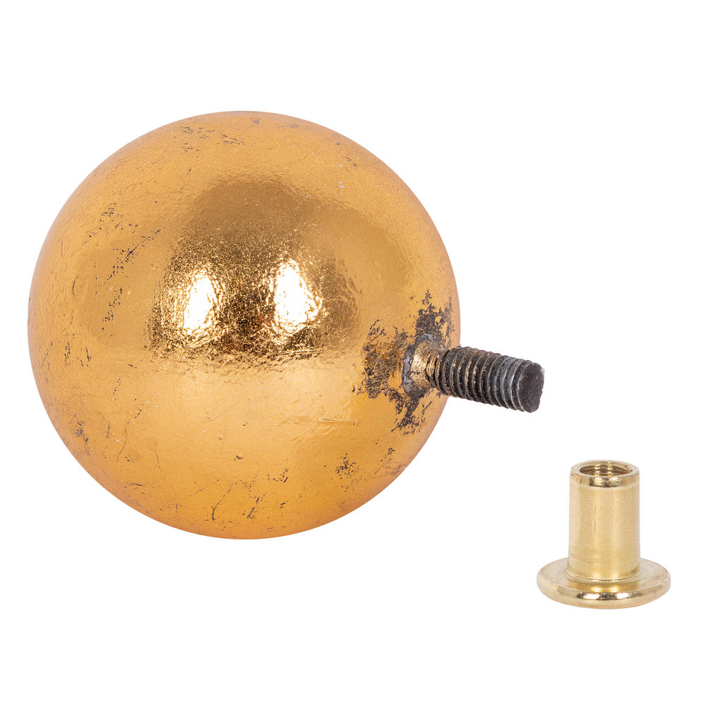 Ручка мебельная BOGACHO Сфера 50 бронзового цвета - фотография № 13