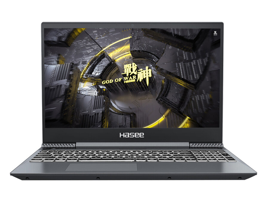 Ноутбук HASEE S7T-DA5NP, 15.6" (1920x1080) IPS 165Гц/Intel Core i5-12500H/16ГБ DDR4/512ГБ SSD/GeForce RTX 3050 Ti 4ГБ/Без ОС, серый [S7T-DA5NP]