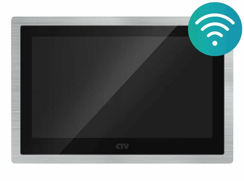 Монитор видеодомофона CTV-M5102AHD черный - фотография № 1