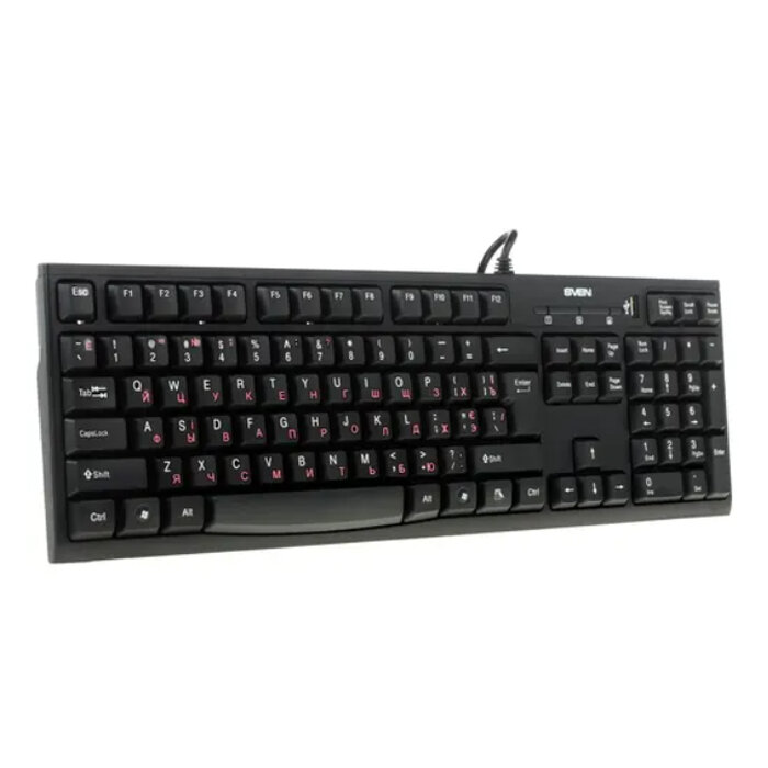 Sven клавиатура Sven KB-S304 black (SV-03100304UB)