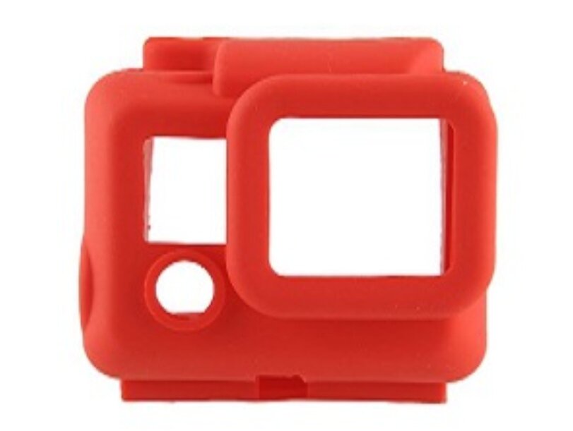 фото Чехол защитный вокруг корпуса GoPro 3 красный