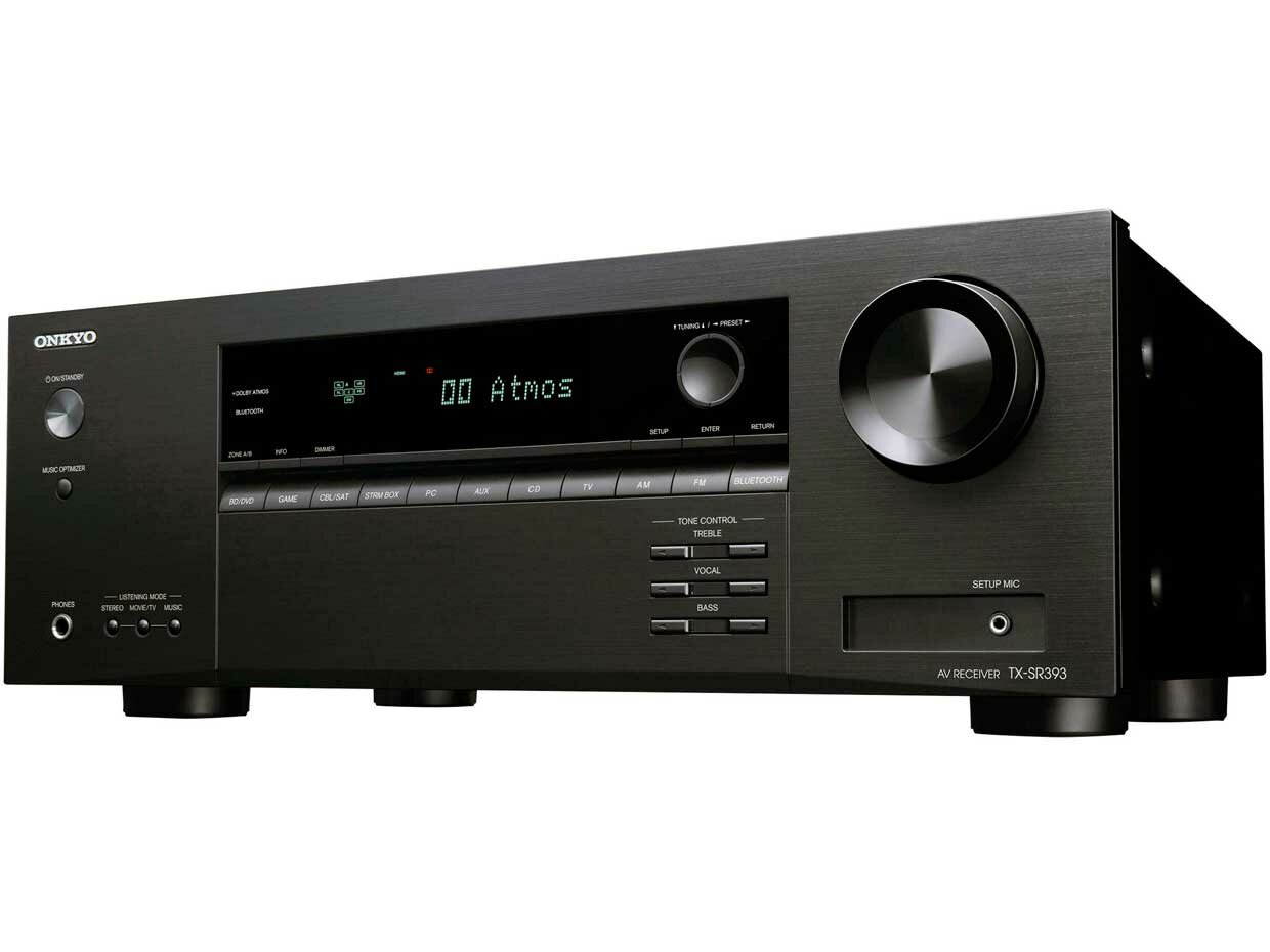 AV-Ресивер Onkyo TX-SR393 Black