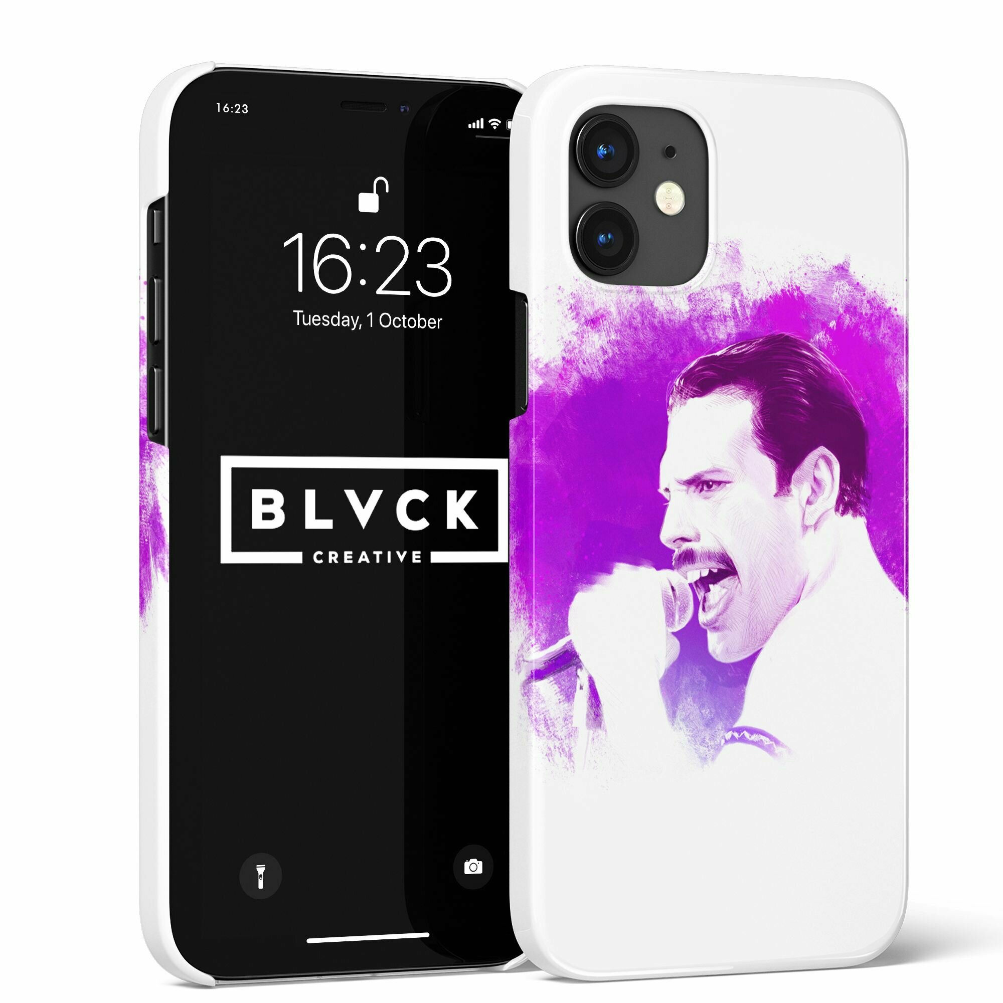 фото Чехол для IPhone X/XS с рисунком "Freddie Mercury Фредди Меркьюри"