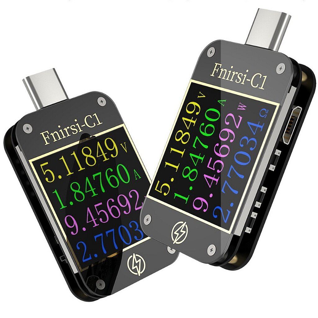 USB тестер FNiRSi FNiRSi C1 - фотография № 2