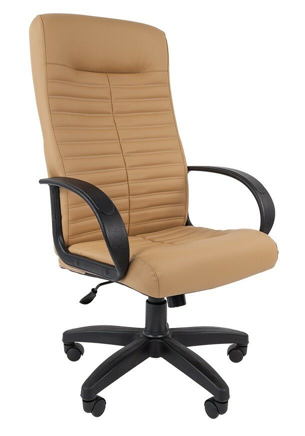 Компьютерное кресло для руководителя Chairman 480 LT Terra 104 Бежевый ЭКО кожа