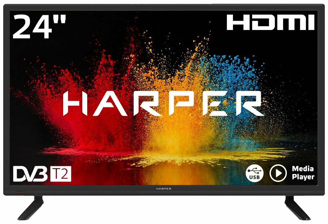 Телевизор HARPER 24R490T (BLR)