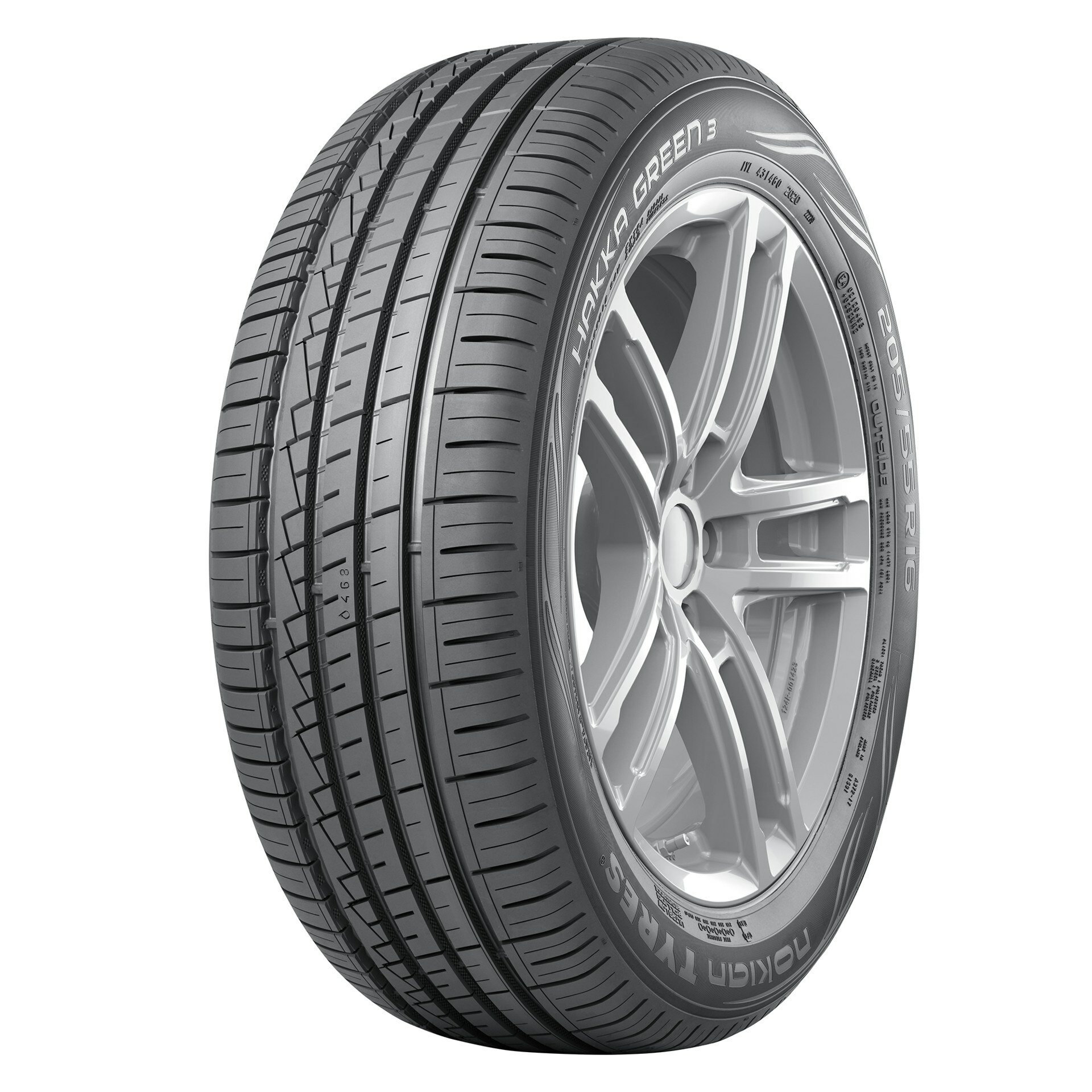 Шины nokian tyres hakka green 3 175/65r15 84h *(2020)