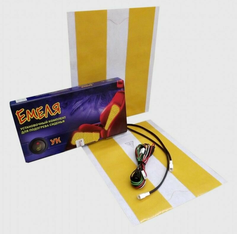 фото Обогрев сидения емеля - УК (Размер: 37 x 32 см) (Потр-ая мощность: до 70 Вт)