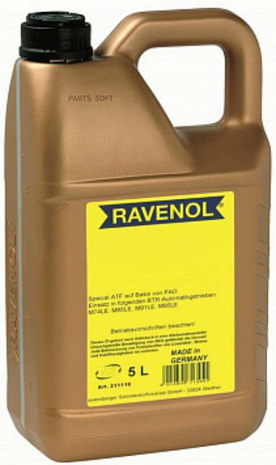 RAVENOL 1121101-005-01-999 Моторное масло RAVENOL Super Synthetic Truck SAE 5W30 (5 л) new