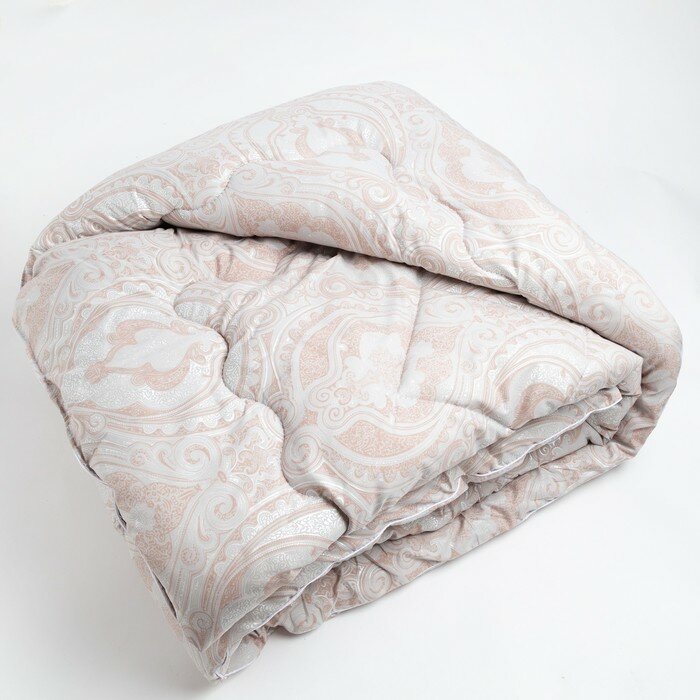 VESTA Одеяло зимнее 220х205 см, шерсть верблюда, ткань тик, п/э 100% - фотография № 1