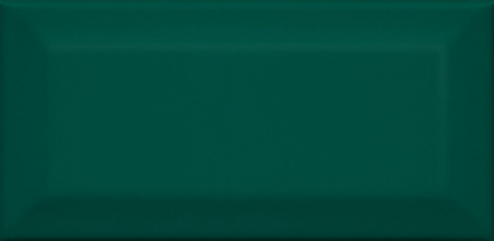 Керамическая плитка настенная Kerama marazzi Клемансо зелёный грань 74х15 см уп. 089 м2 80 плиток 74х15 см.