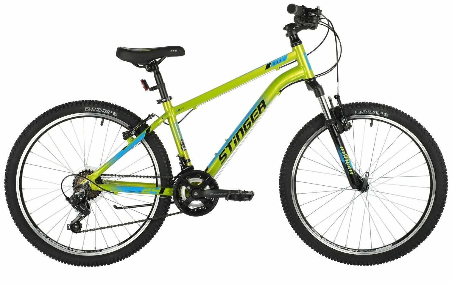 Велосипед Stinger Element STD 24 (2021) 12 зеленый 24AHV.ELEMSTD.12GN1 (требует финальной сборки)