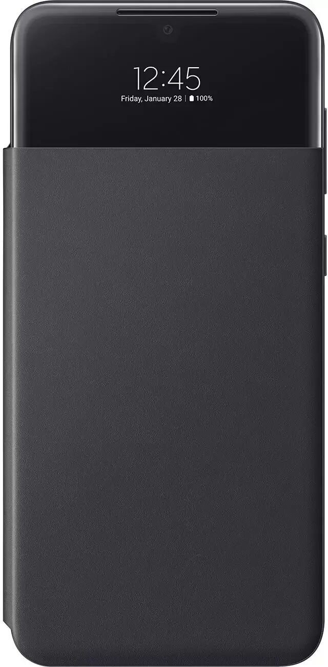 Чехол-книжка для Samsung Galaxy A33 Smart S View Wallet Cover (EF-EA336PBEGRU) черный, Samsung