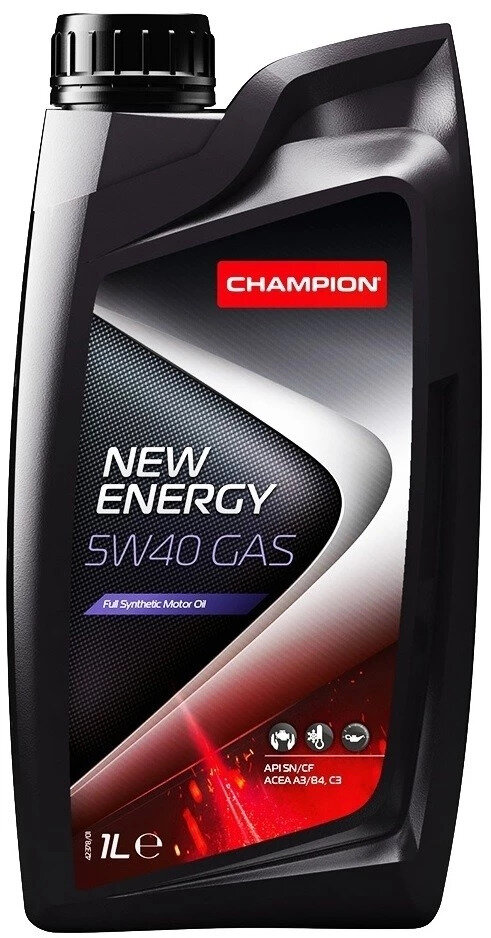 Синтетическое моторное масло Champion NEW ENERGY 5W40, 1 л