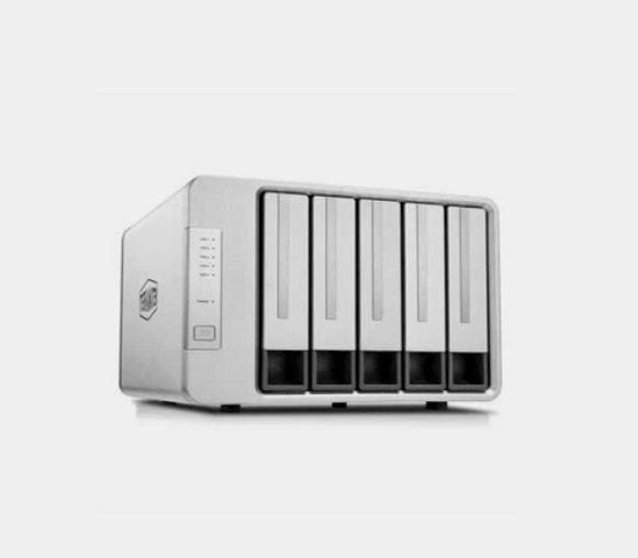 Система хранения данных TerraMaster DAS tower 2xHDDs RAID0,1,SD+3HDDs SD only/up to 5 HDDs SATA(3,5' or 2,5')/1xUSB3.1 Type-C gen1/1xPS/2YW